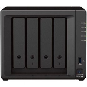 NAS Synology Diskstation DS923+/ 4 baias 3,5"- 2,5"/ 4 GB DDR4/ Formato Torre