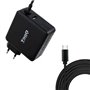 Carregador USB Tipo C para laptop TooQ TQLC-USBC65PD/ 65 W/ Automático/ Voltagem 5-20 V