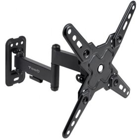 TooQ LP1344TN-B Suporte de parede extensível/giratório/inclinável para TVs de 13 a 43 polegadas de até 20 kg