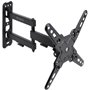 TooQ LP1345TN-B Suporte de parede extensível/giratório/inclinável para TVs de 13 a 43 polegadas de até 20 kg