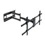 TooQ LP4380XL-B Suporte de parede ajustável/inclinável para TV de 43 a 80" / até 50 kg