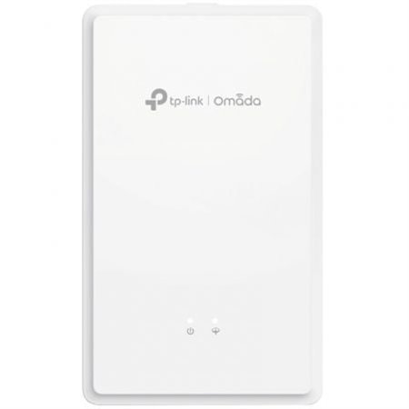 Ponto de acesso sem fio TP-Link Omada EAP615GP-WALL/ WiFi 6/ 1800 Mbps/ 2,4 GHz 5 GHz/ 6,5 dBi Antenas/ WiFi 802.11 a/b/g/n/a