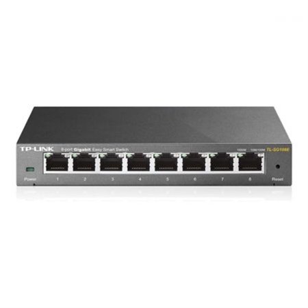 Switch Inteligente Easy TP-Link TL-SG108E 8 Portas/RJ-45 10/100/1000