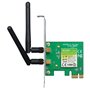 Placa de rede sem fio PCI Express TP-Link TL-WN881ND 300 Mbps 2,4 GHz
