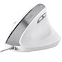 Mouse ergonômico Trust Bayo II/ Até 2400 DPI/ Branco