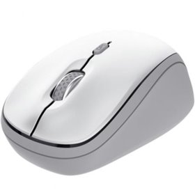Trust Yvi+ Mini mouse sem fio multidispositivo/ Até 1600 DPI/ Branco