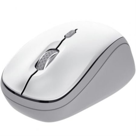 Trust Yvi+ Mini mouse sem fio multidispositivo/ Até 1600 DPI/ Branco