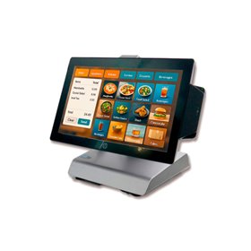 HP RP9 G1 Model 9015 15.6" AIO, i5 3.2GHz, 16GB RAM, 128GB SSD M2 + Ecrã + Leitror de Cartões
