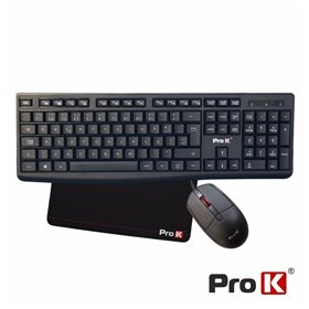 Conjunto de Teclado e Rato C/ Fios + Oferta Tapete Rato PROK