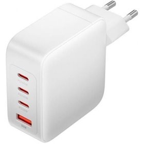 Carregador de Parede GaN Vention FEIW0-EU, 3xUSB Tipo-C + Cabo USB Tipo-C, 1xUSB, 140W