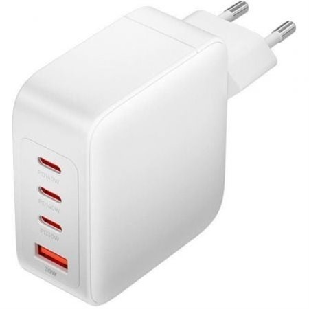 Carregador de Parede GaN Vention FEIW0-EU, 3xUSB Tipo-C + Cabo USB Tipo-C, 1xUSB, 140W