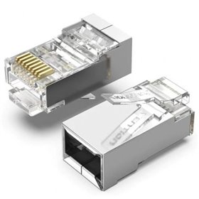 Conector RJ45 IDCR0-10, Cat.6 FTP, 10 uds