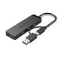 Hub USB 3.0 e Tipo-C Vention CHTBB, 4xUSB, USB Tipo-C PD