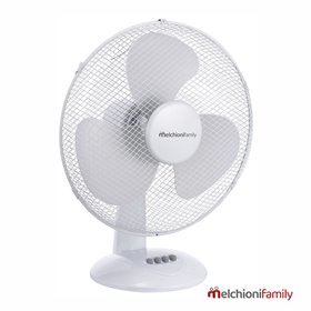 Ventoinha de Mesa Ø40cm 35W Branca MFAMILY