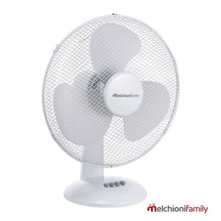 Ventoinha de Mesa Ø40cm 35W Branca MFAMILY