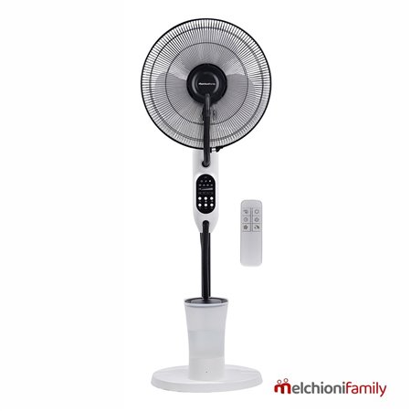 Ventilador de Pé C/ Nebulizador 80W Ø40cm MFAMILY