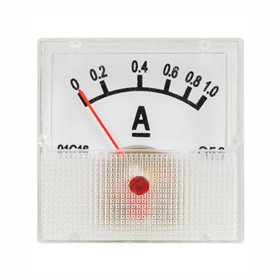 Amperímetro Analógico De Painel 1A Dc