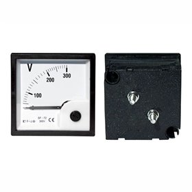 Voltímetro Analógico De Painel 300V Dc