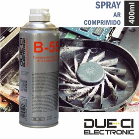 Spray De 400Ml Ar Comprimido Due-Ci