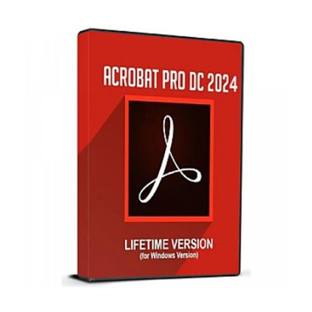 Adobe Acrobat Pro DC 2024 ESD Permanente PC - Chave de Ativação