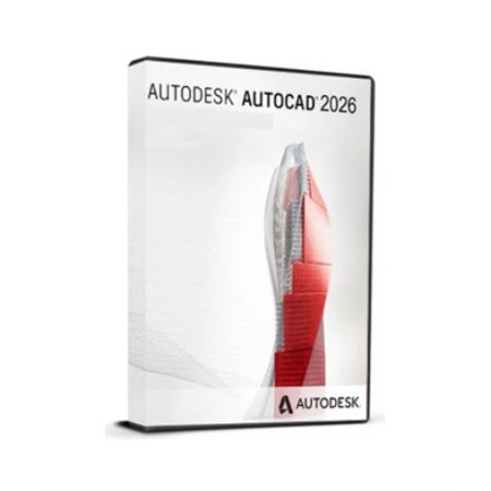 Autodesk AutoCAD 2026 ESD 1 Ano - 1 PC - Chave de Ativação