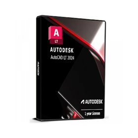 Autodesk AutoCAD LT 2024 ESD 1 Ano - 1 PC - Chave de Ativação