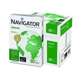 Papel Navigator A4 80gr. 210x297mm (500 Folhas) Branco