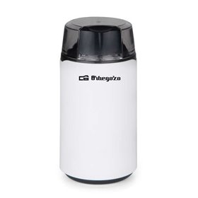 Moedor de café Orbegozo MO 3200 - Potência de 200 W para moagem fina - Lâmina de aço inoxidável durável - Design compacto e func