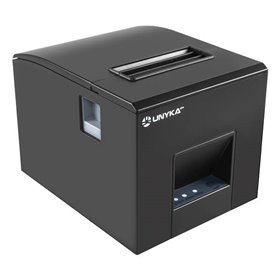 Impressora térmica de recibos Unykach POS3 - Velocidade 260mm/s - USB, RJ-45, RJ-12 e RJ11