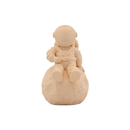 Filamento PLA WOOD 3D - Diâmetro 1,75 mm - Bobina de 0,5 kg - Cor de madeira de acácia