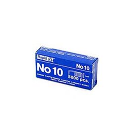 Agrafos 10 Rapid (2/ 10 Folhas) Cx1000un