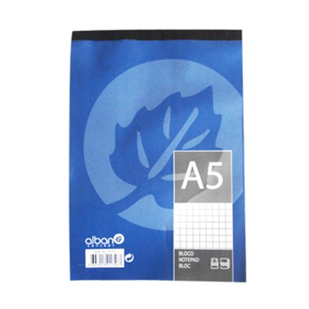Bloco Notas A5 Quadriculado 100Fls