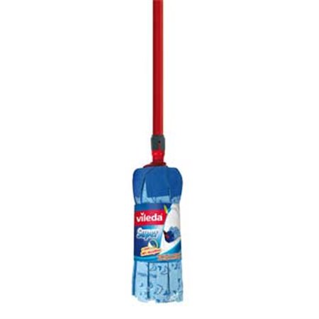 Esfregona com Cabo 100% Microfibras Super Vileda