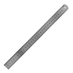 Régua Metálica 30cm CARL CSR30
