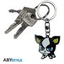 Chaveiro de metal abystyle aventura bizarra de jojo - iggy