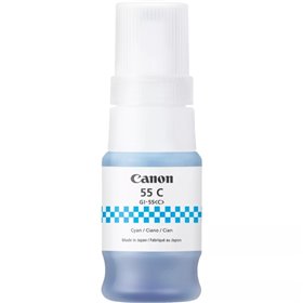 Garrafa original Canon GI55 Cyan - GI55C/6289C001