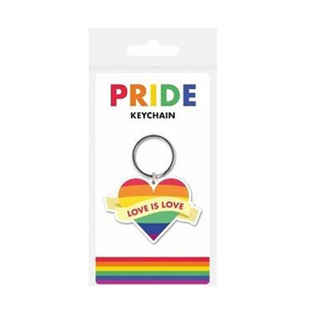 Pirâmide orgulho amor é amor chaveiro