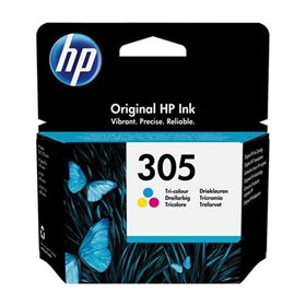 Tinteiro original HP 305 colorido - 3YM60AE