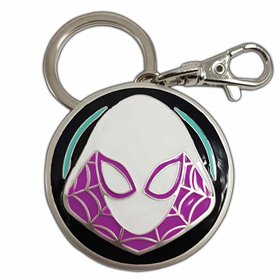 Chaveiro de aranha metalizado semic studios - gwen