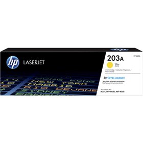 Toner original amarelo HP CF542A - 203A