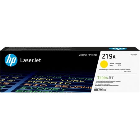 Toner original amarelo HP W2192A - 219A