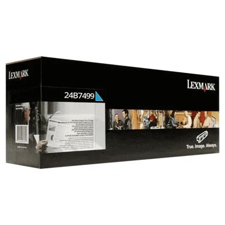 Toner original Lexmark 24B7499 ciano - 24B7499