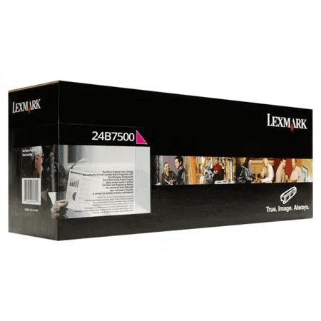 Toner original Lexmark 24B7500 magenta - 24B7500