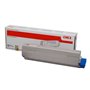 Toner original preto OKI C822 - 44844616