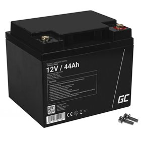 Bateria Chumbo Gel AGM 12V 44A GREEN CELL
