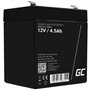Bateria Chumbo Gel AGM 12V 4.5A GREEN CELL