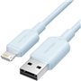 Cabo USB 2.0 Lightning Vention LAMSF, USB Macho - Lightning Macho, 480Mbps, 1m, Azul