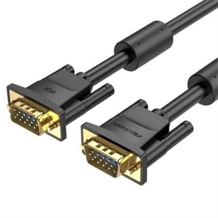 Cabo SVGA Vention DAEBD, VGA Macho - VGA Macho, 50cm, Preto