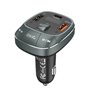 Transmissor FM, MP3, Bluetooth Vention FFLB0, 1xUSB-Tipo C, 2xUSB, 30W