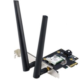 Placa de rede sem fio Asus PCE-AX1800/ 1800Mbps/ 2,4/5GHz PCI Express